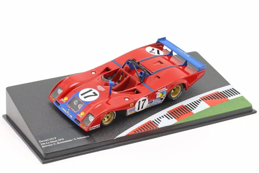 自動車 1/43 Ferrari312PB '73 Sarthe24hours Amazon.co.jp: 1/43 Ferrari Ferrari 312 PB #17 24h LeMans